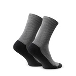 Skarpety młodzieżowe i męskie szare z wysokim ściągaczem