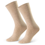 Warm striped wool socks art 093 041 graphite, Color: Graphite