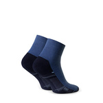 Black half terry sports socks