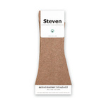 Beige socks for free blood flow