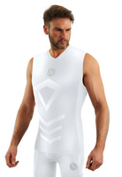 Men's Sleeveless Thermo Active Black Breathable T-Shirt