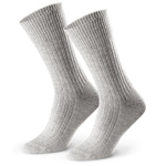 Warm striped wool socks art 093 041 graphite, Color: Graphite