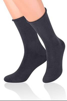 Graphite terry socks unpressured Art 111 smooth Men's FROTTE socks unpressured Art 111