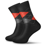 Baumwolle Rautenmuster Anzug Socken