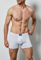 szorty męskie dopasowane wew. guma jersey 95% baw. 5% ela. 573-BIA-4/M