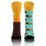 Lange Socken FINEST Mehrfarbig