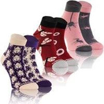 3x Gift Ankle Socks