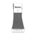 Pressureless cotton socks grey