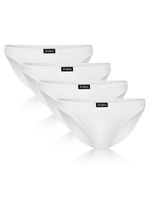 Slipy Męskie Mini Czarne Bawełna Pima 2-Pack 2BMP-014