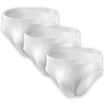 Sesto Senso Herren Slips Set – Komfortable Baumwollunterwäsche mit Elastischem Bund, Sportlicher Stil, 3er Pack, Schwarz, Größe M