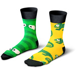 Skarpety Męskie Kolorowe Nie Do Pary Kameleon Wysoka Jakość Funny