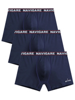 szorty męskie dopasowane zew. guma jersey 95% baw. 5% ela. 322-NAV/GRA-4/M