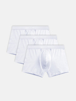szorty męskie dopasowane wew. guma jersey 95% baw. 5% ela. 101T-3PAK-BIA-4/M