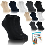 10x Oddychające Skarpety Stopki