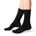 Alpaca Wool Black Thermal Insulated Socks