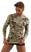 Tricou termic Thermo Active bej