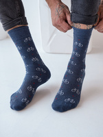 Socks Patterned Small Bikes