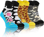 3x Colorful Funny Socks