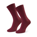 Extraordinarily Soft Socks With Cashmere Maroon