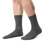 Alpaca Wool Grey Silky Soft Socks