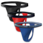 3x Stringi Męskie Bawełniane TIGER