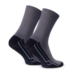 Skarpety sportowe z wysokim ściągaczem niebieskie Art. 057 Skarpety sportowe długie Art. 057