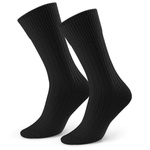 Warm striped wool socks art 093 041 graphite, Color: Graphite