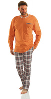 Men's long sleeve pajamas in high quality cotton model 2576/26