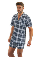 Men's Cotton Unzipped Short Pajamas