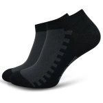 Sneakersocken P73 Schwarz Grau