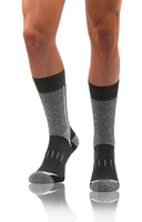 Sesto Senso Trekking Winter Wollsocken – Warme, Atmungsaktive Trekking-Socken mit Verstärkungen, Antibakteriell, Für Herren und Damen, Grau/Mehrfarbig, Ideal für Herbst/Winter Outdoor-Aktivitäten und Sport