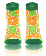 Sesto Senso Herren Socken – Finest Cotton Kurze Skarpetki, Bunte Muster, Hoher Baumwollanteil, Komfortable Passform, Atmungsaktiv, Ideal für Alltag und Elegante Outfits, Mehrfarbig, Muster Pomarańcza