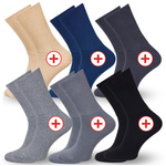 6X Sockenlose medizinische Socken Somedic Milena