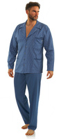 Men's Long Sleeve Cotton Pajamas