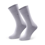 Smooth men's premium cotton pink suit socks