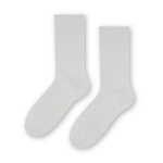 Classic Smooth Suit Socks Ash With Comfortable Welt 41-43 Dominant Pattern 01 Art. 063