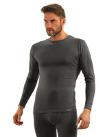 Men's T-shirt with Elastane Perfect Fit Black Art 123