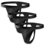 3x Stringi Męskie Bawełniane TIGER