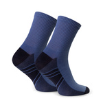 Skarpety sportowe z wysokim ściągaczem niebieskie Art. 057 Skarpety sportowe długie Art. 057