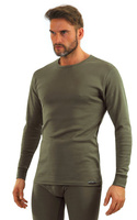 Men's T-shirt with Elastane Perfect Fit Black Art 123