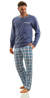 Men's long sleeve pajamas in high quality cotton model 2576/26