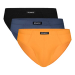 Sportowe majtki slipy męskie bawełna 3SMP-133