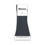 Sockless Graphite Socks Without Pattern