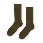 Wool green socks ideal for the autumn-winter season