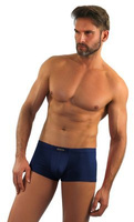 Sesto Senso Herren Boxershorts Urban – Mikromodal & Elastan, Bequemer Schnitt, Atmungsaktiv, Feuchtigkeitsabsorbierend, Sportlicher Stil, Flache Nähte, Für Männer, Granatblau, Modell BM06