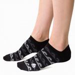 Seamless nautical feet black, Color