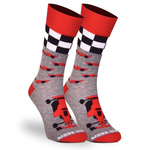 Sesto Senso Herren Skarpetki – Lange Baumwollsocken mit Löwenmotiv, Bunte Farben, Atmungsaktiv und Bequem, Vielseitig für Alltag und Elegante Outfits, Ideal für Sport und Freizeit, Neu