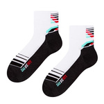Black half terry sports socks