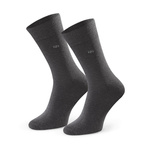 Smooth men's premium cotton pink suit socks
