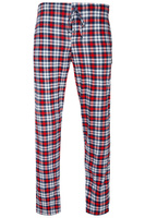 Sesto Senso Herren Schlafhose Milo – Weiche Baumwolle, Bequeme Passform mit Gummibund und Kordelzug, Praktische Taschen, Stilvolles Karomuster, Ideal für Zuhause und Nacht, Neu